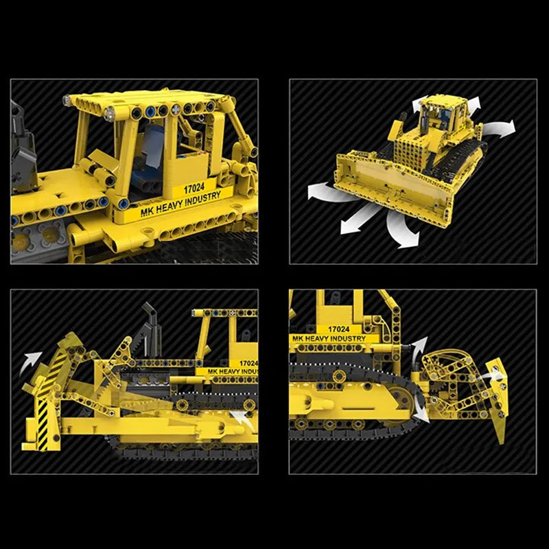 Remote Controlled Bulldozer 1002pcs-3