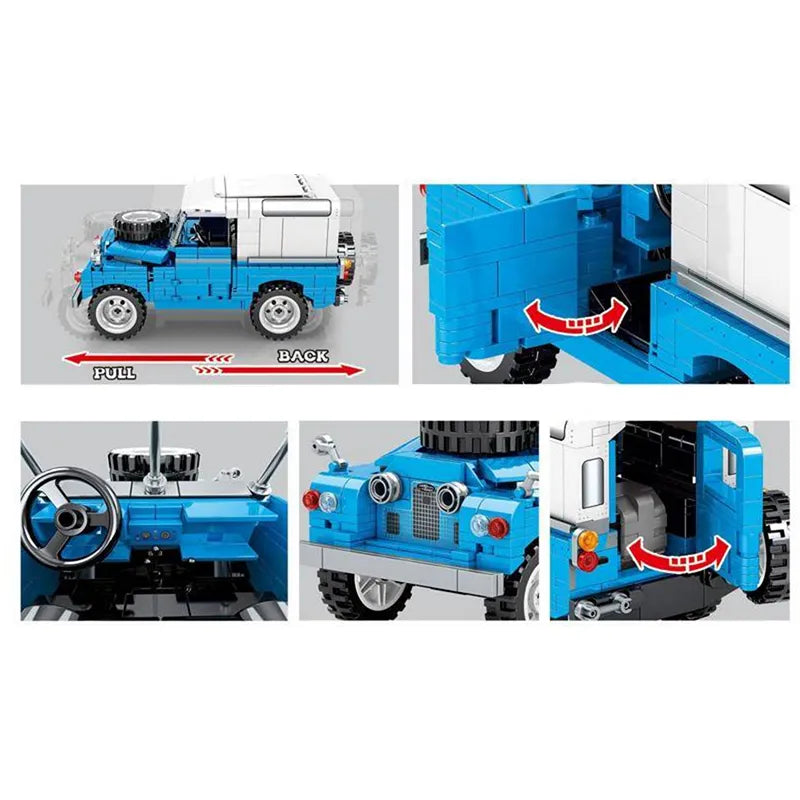 Classic British Off Roader 730pcs-2