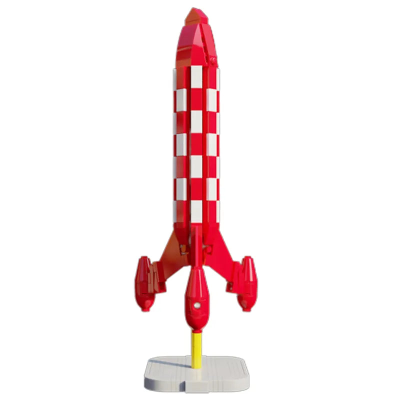 Red Moon Rocket 278pcs-0