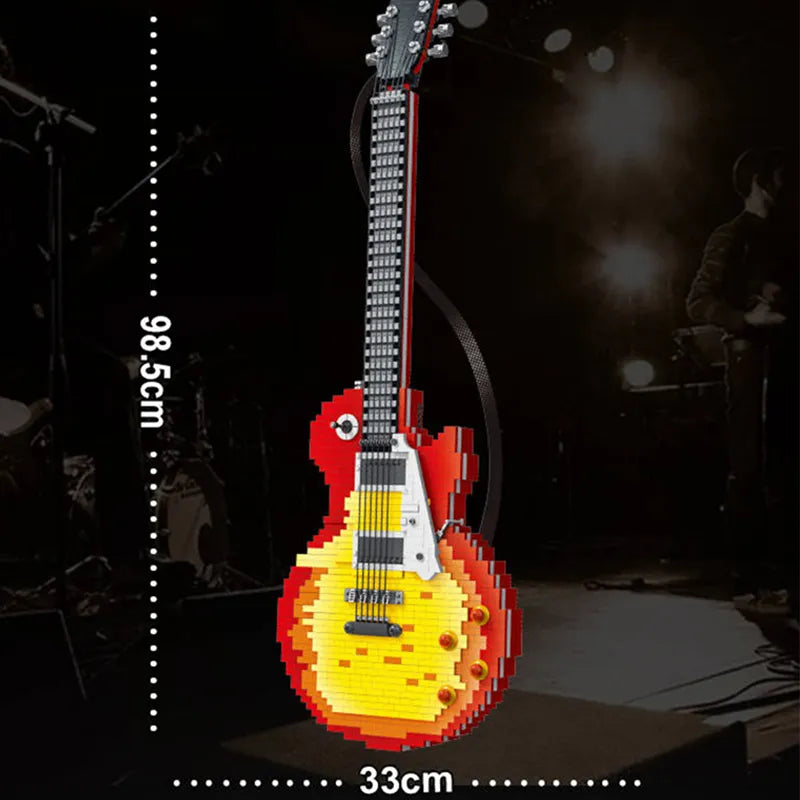 1:1 Scale Electric Guitar 2501pcs-4