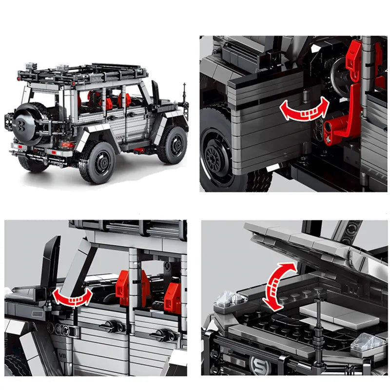 Remote Controlled 4x4 1852pcs-3