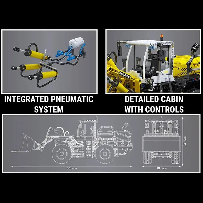 Heavy Duty Remote Controlled Loader 1802pcs-4