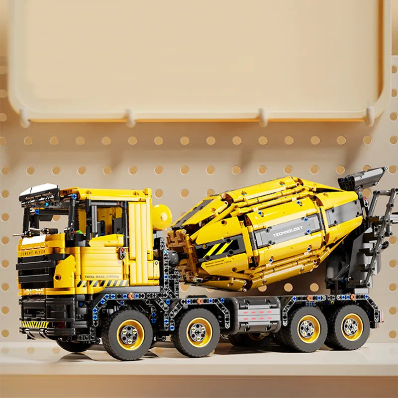Remote Controlled Cement Mixer 3387pcs-3