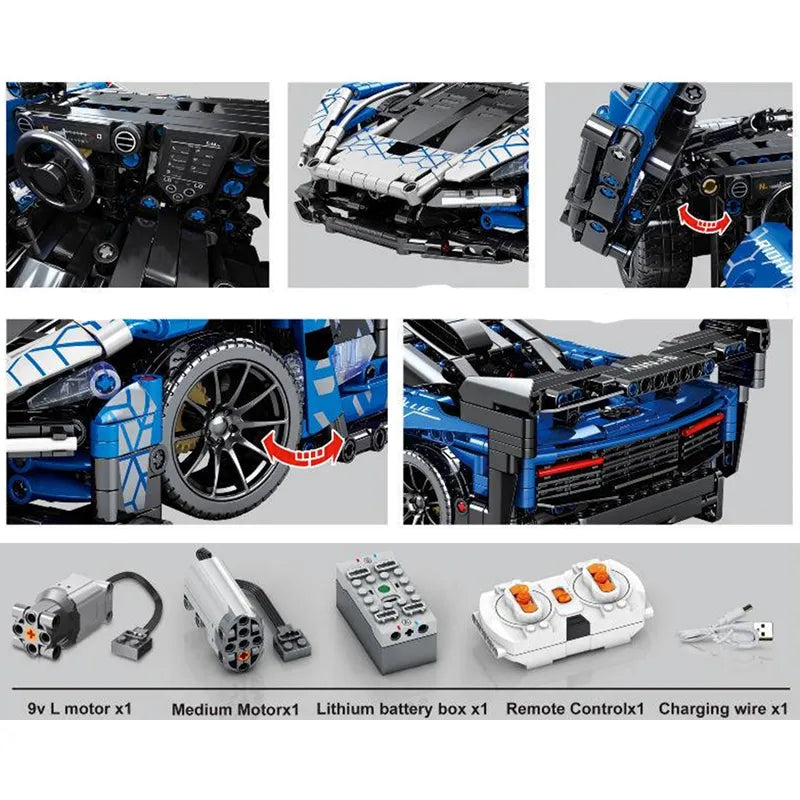 Remote Controlled British Hypercar 1404pcs-2