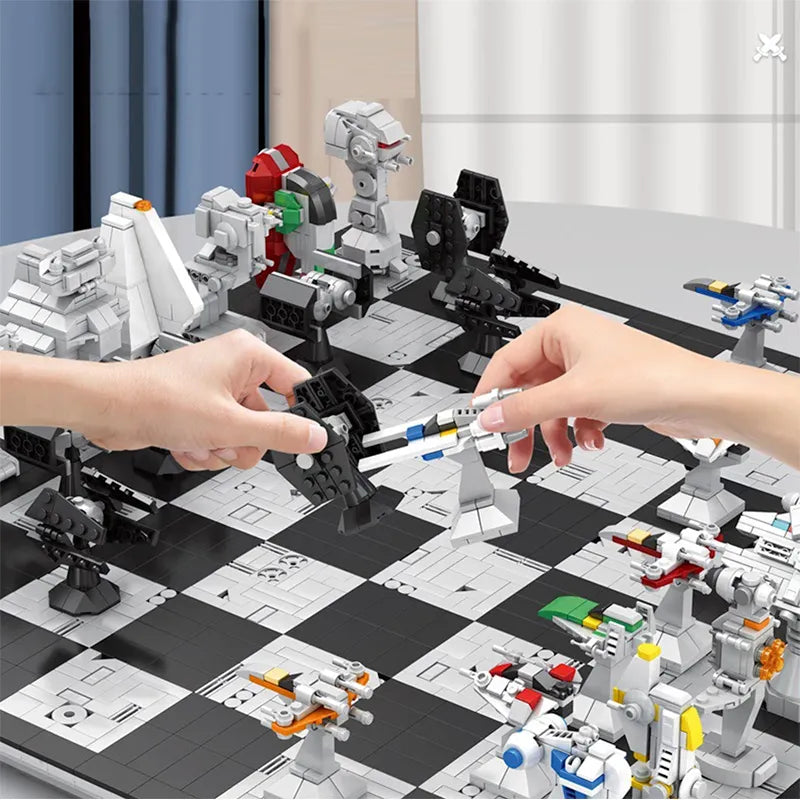 Collector's Edition Galactic Chess Set 3800pcs-4