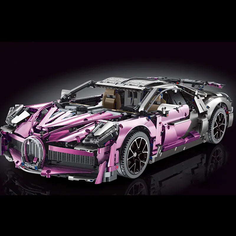 Pink Devil Hypercar 3728pcs-2