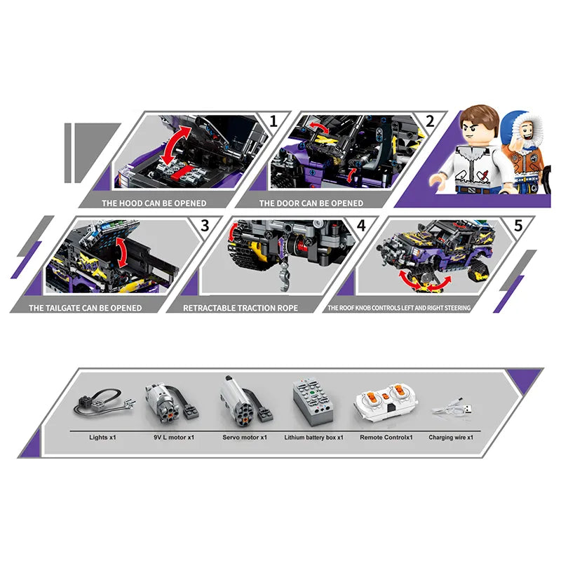 Remote Controlled Explorer 1507pcs-2