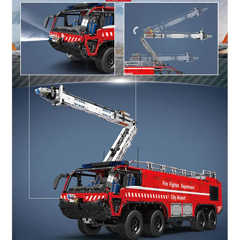 Airport Firetruck 6653pcs-3