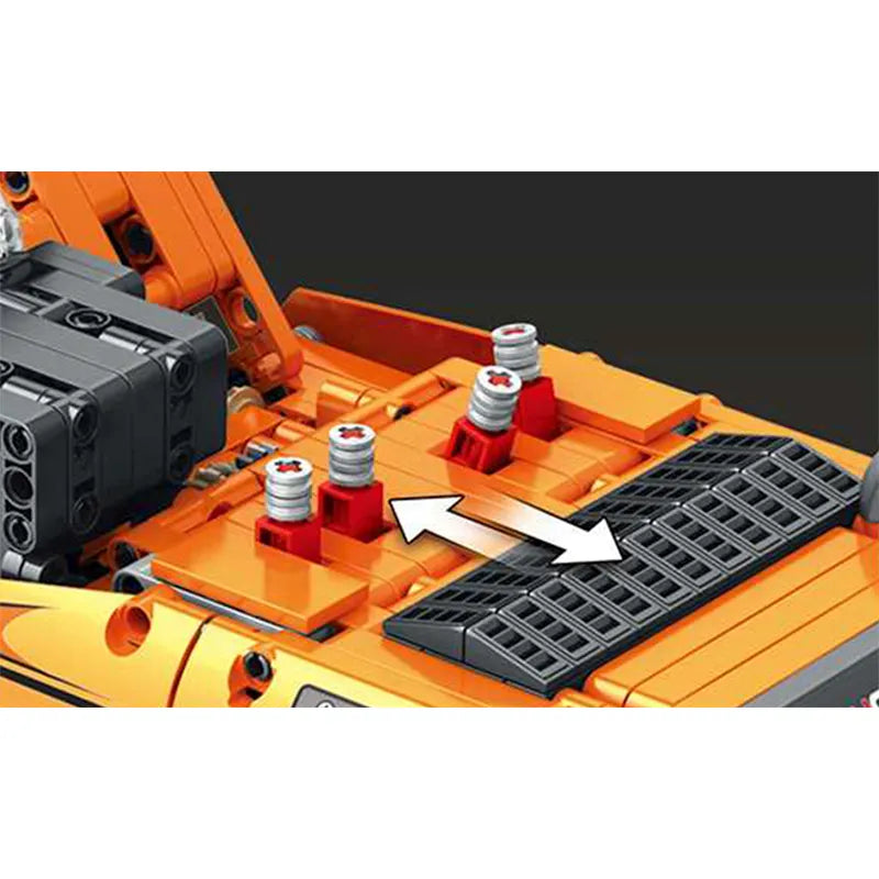 Remote Controlled Excavator 1105pcs-4