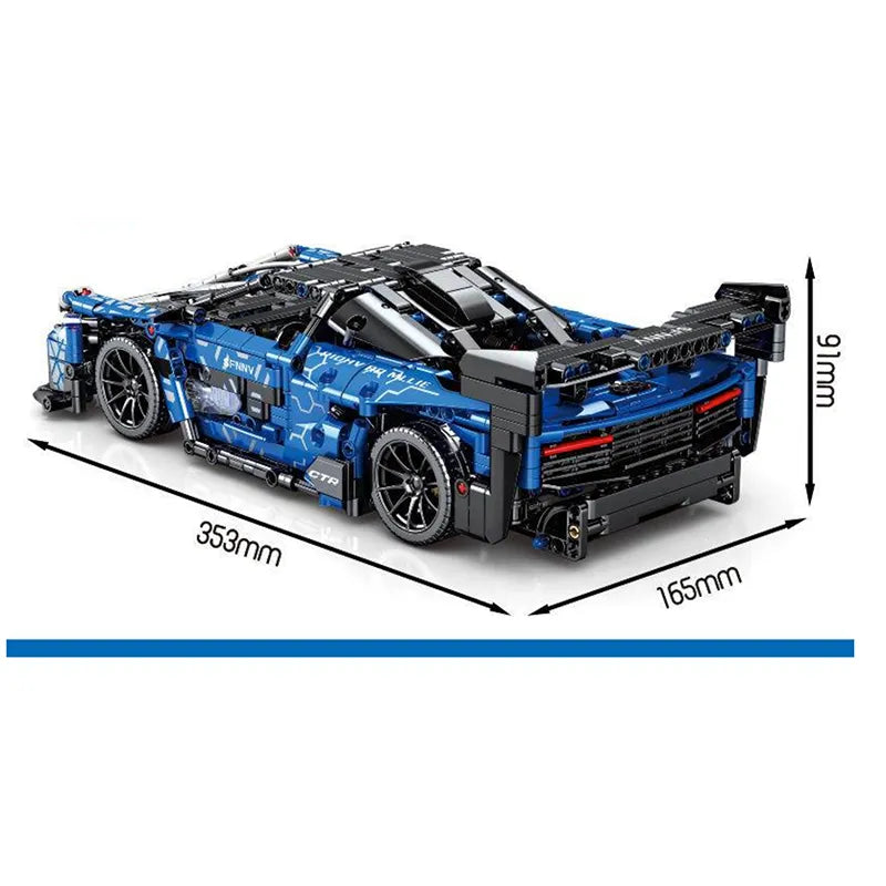 Remote Controlled British Hypercar 1404pcs-1