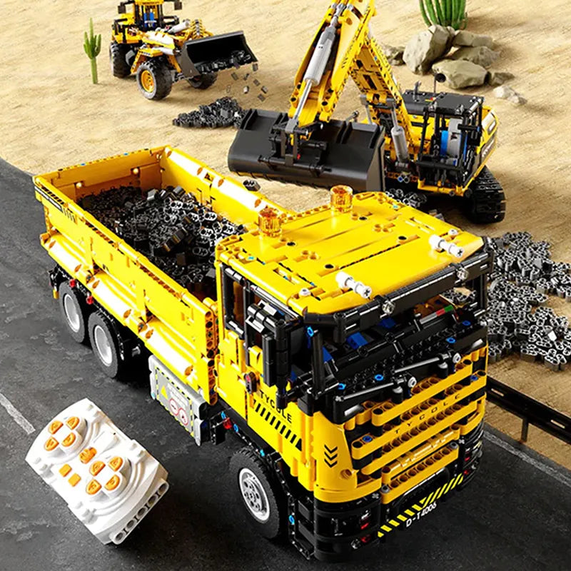 Remote Controlled Dump Truck 2530pcs-3