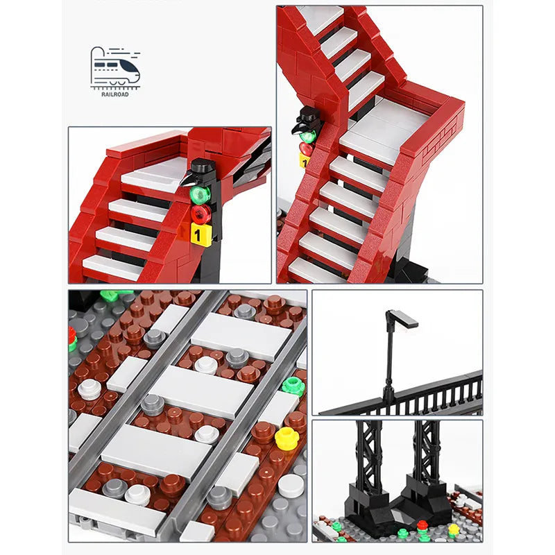 Railway Crossing 654pcs-1