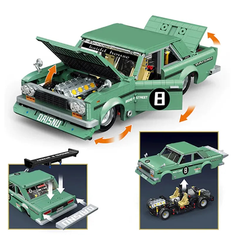 Classic JDM Icon 1975pcs-2