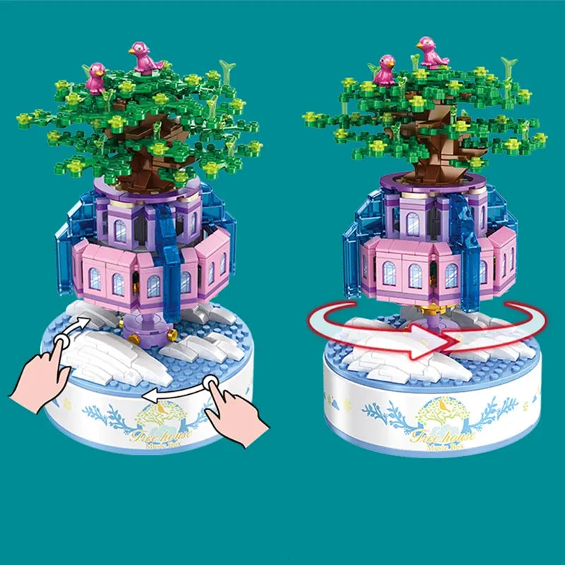 City in the Sky Music Box 457pcs-1