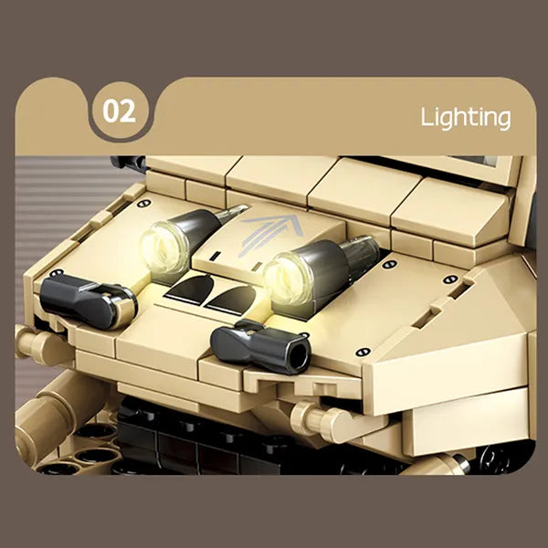 Remote Controlled Army Buggy 1181pcs-4