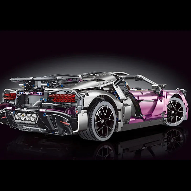 Pink Devil Hypercar 3728pcs-1