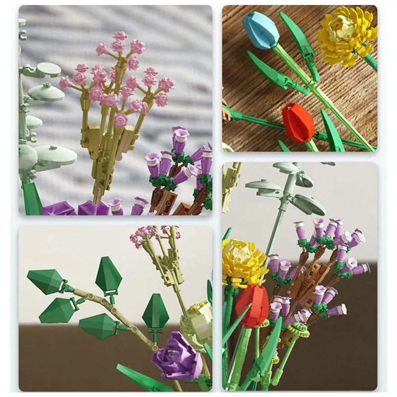 Flower Bouquet 999pcs-2