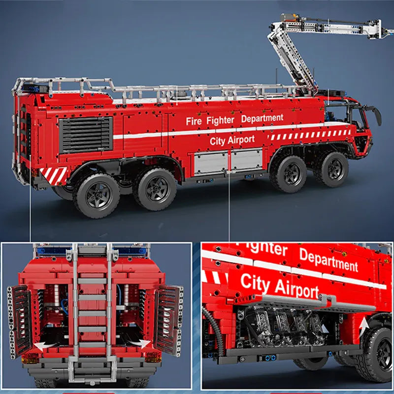 Airport Firetruck 6653pcs-1