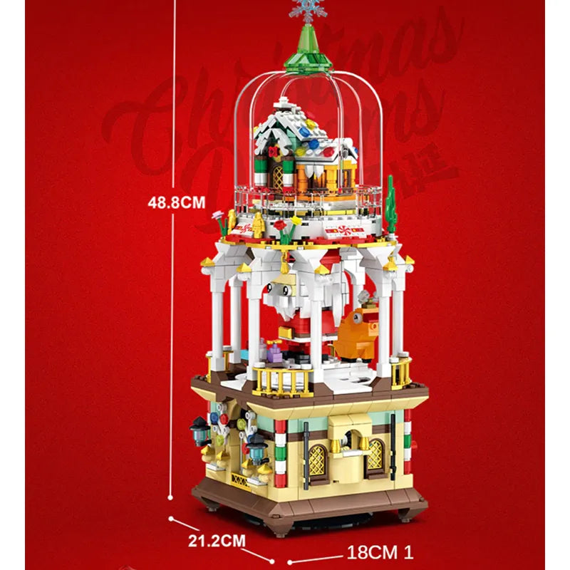 Christmas Dome Kinetic Sculpture 842pcs-3
