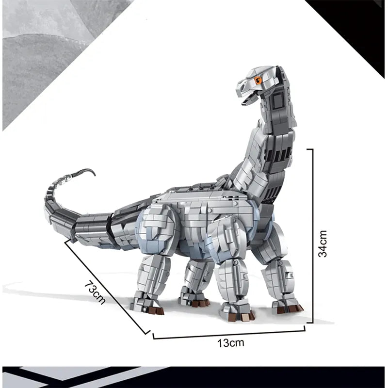 Prehistoric Brontosaurus 1715pcs-1