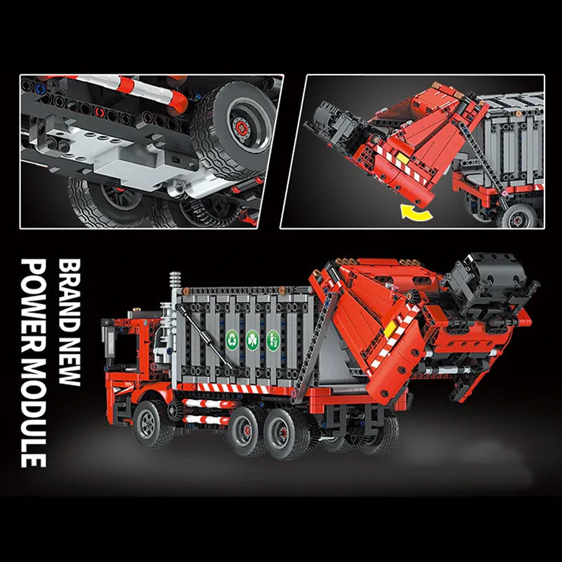 Remote Controlled Garbage Truck 1688pcs-2