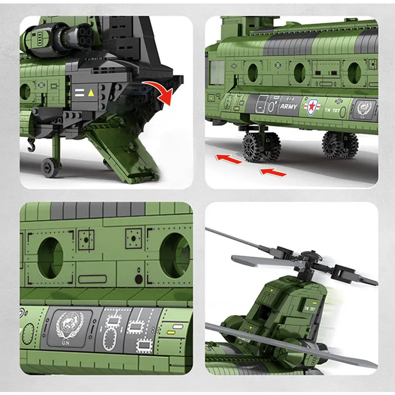 Transport Helicopter 1621pcs-3