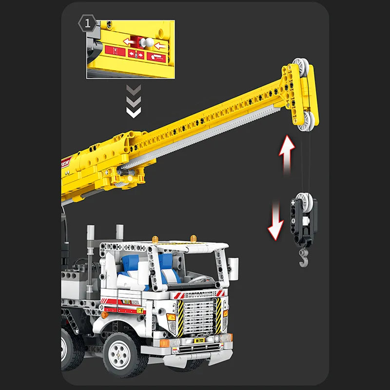 Remote Controlled Crane Truck 2205pcs-4