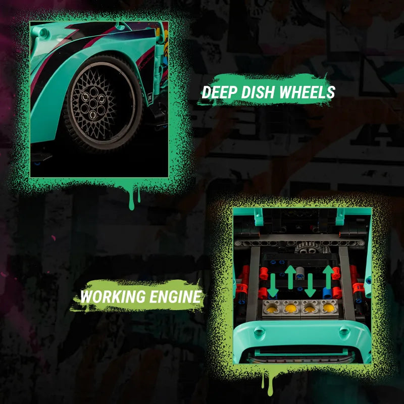 Graffiti British Bug 2420pcs-4