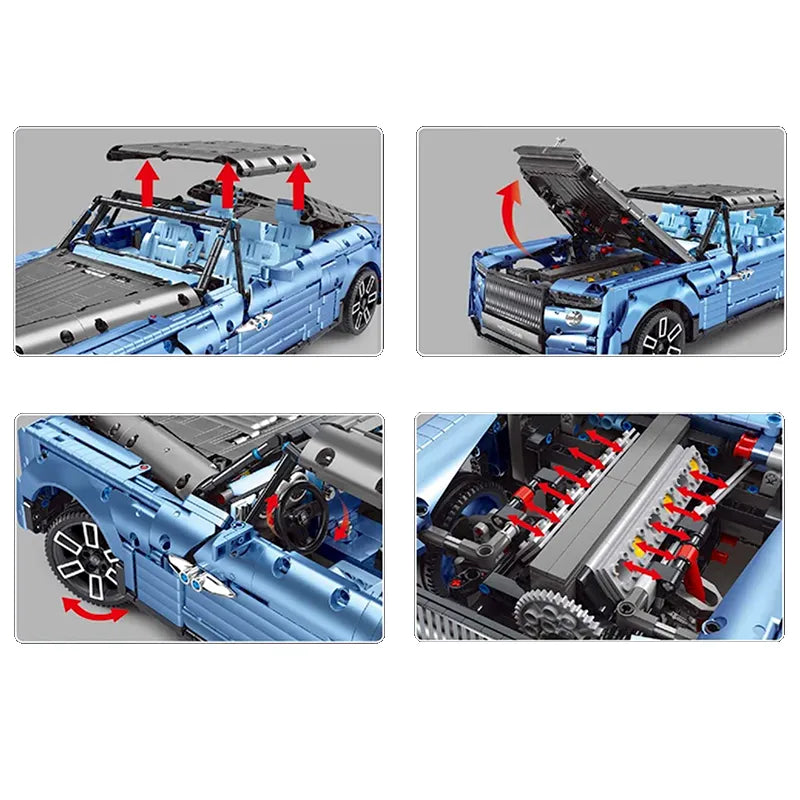 Remote Controlled Boat Tail 2902pcs-4