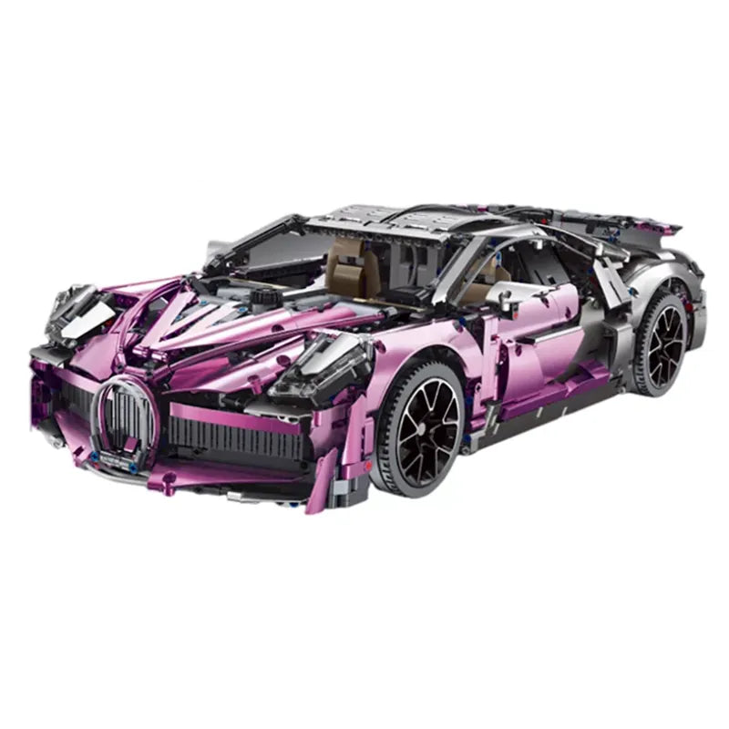 Pink Devil Hypercar 3728pcs-0