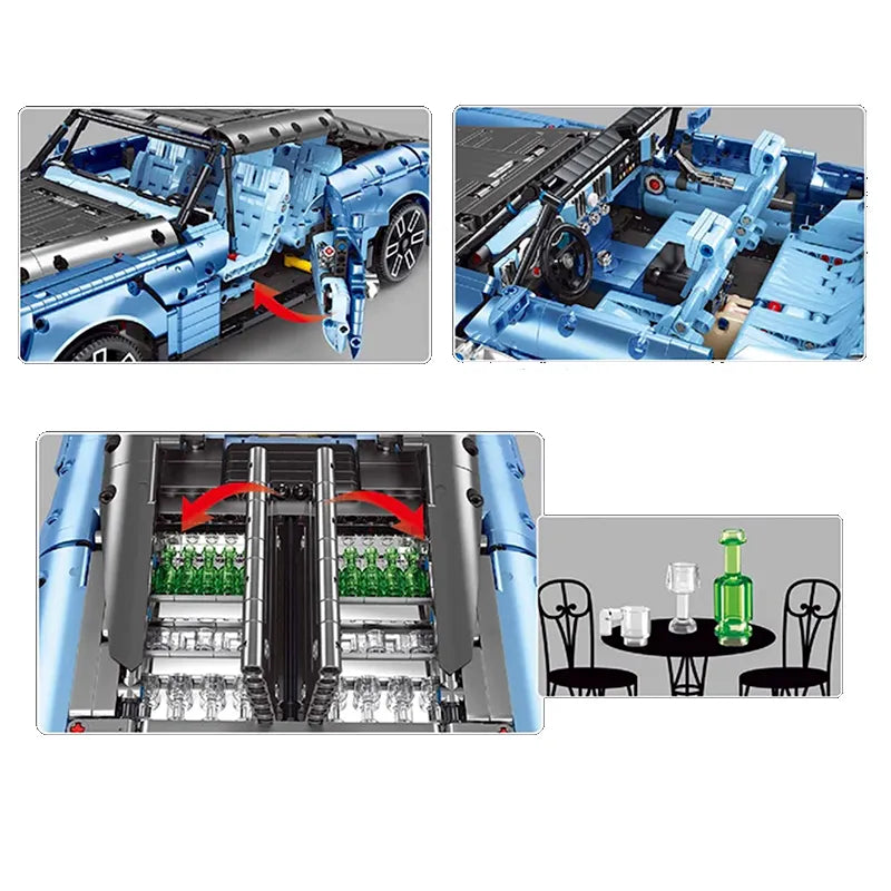 Remote Controlled Boat Tail 2902pcs-3