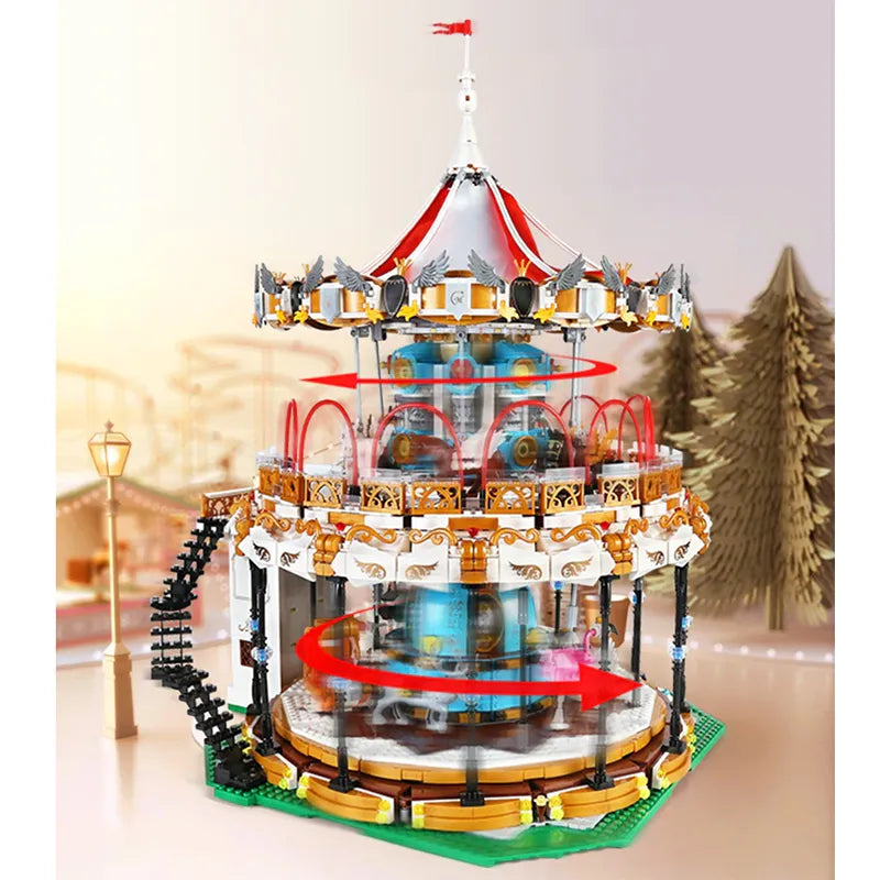 Motorised Merry Go Round 5085pcs-4