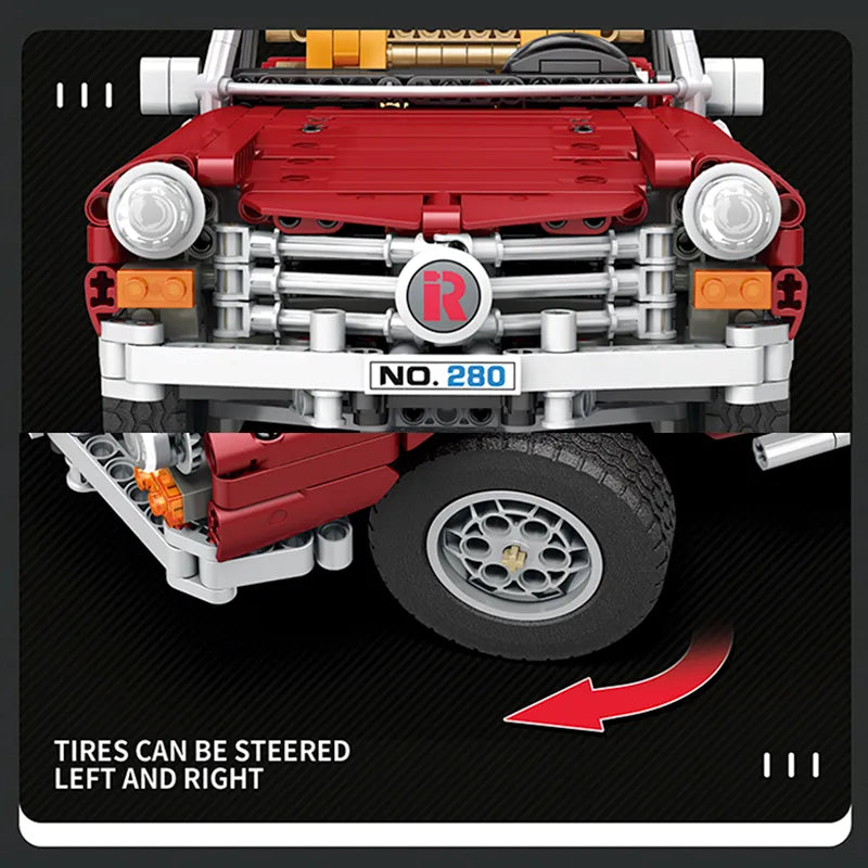 Remote Controlled Classic German Convertible 1577pcs-3