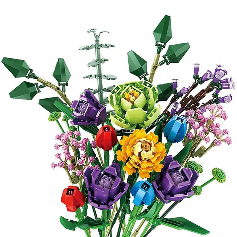 Flower Bouquet 999pcs-0