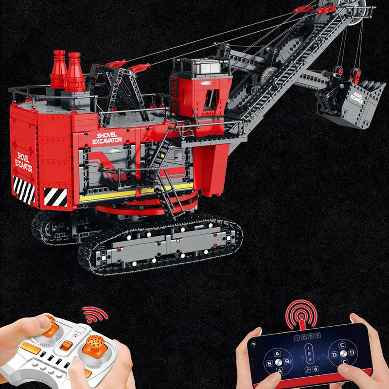 Remote Controlled Rope Shovel 2968pcs-2