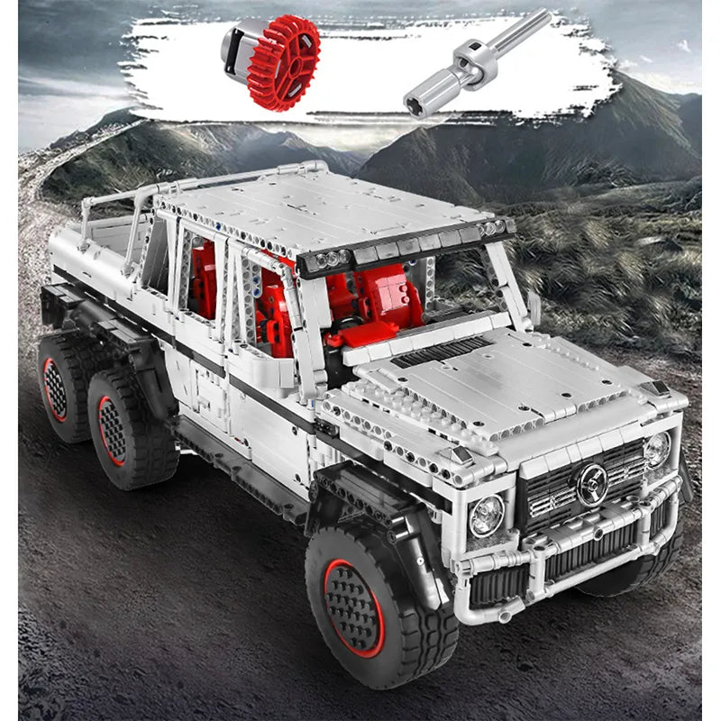 Remote Controlled German 6x6 3685pcs-3
