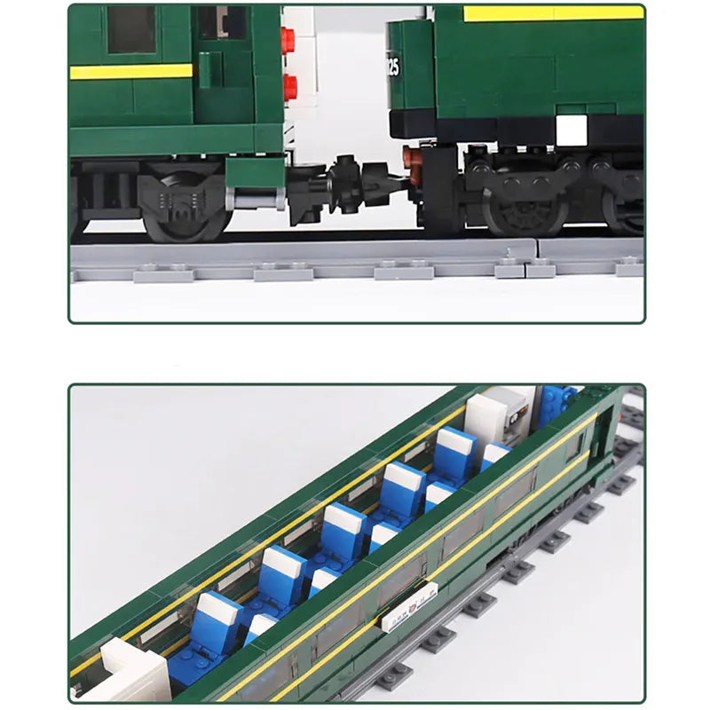 Remote Controlled Diesel Locomotive 2085pcs-2