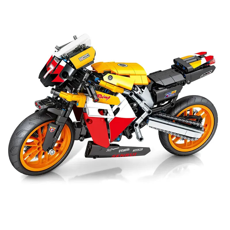 Orange Demon Race Bike 700pcs-0