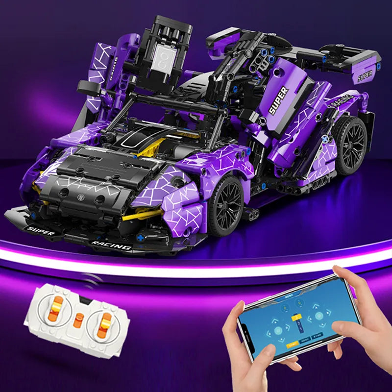 Electric Purple Master of Monaco 1226pcs-1