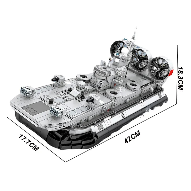 Military Hovercraft 1439pcs-2