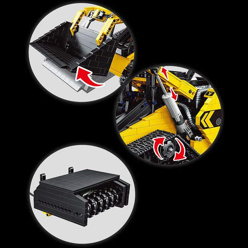 Remote Controlled Compact Track Loader 1800pcs-4