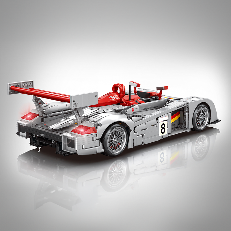 Audi R8 LMP 2000 RC Car 2425pcs-1