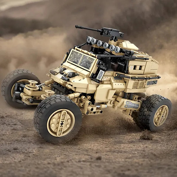 Remote Controlled Army Buggy 1181pcs-1