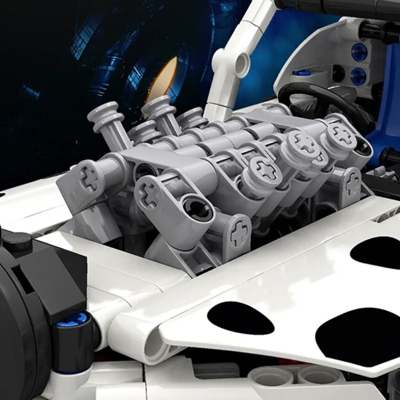 Dalmatian Monster Truck 986pcs-4