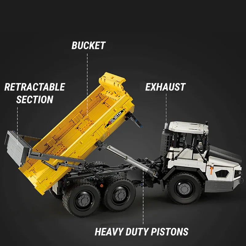 Articulated Dump Truck 3066pcs-4