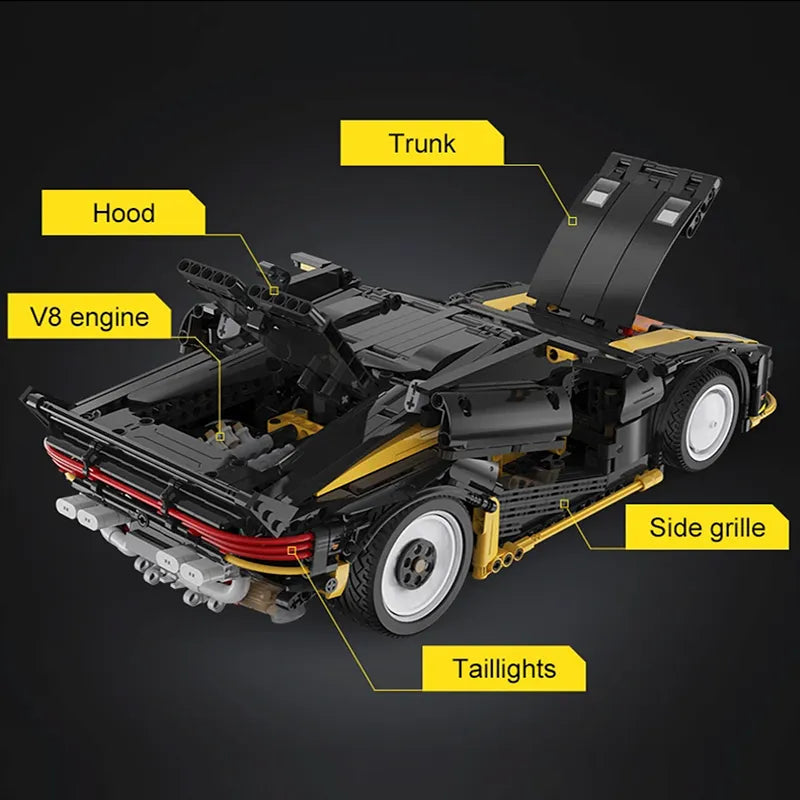 Remote Controlled CyberCar 1681pcs-2