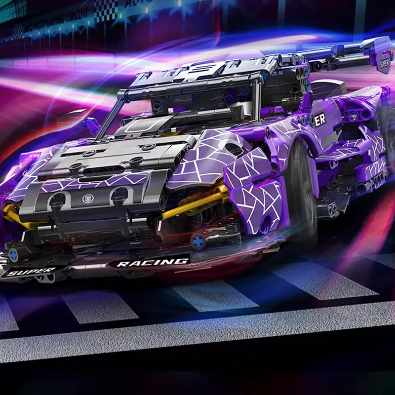 Electric Purple Master of Monaco 1226pcs-3