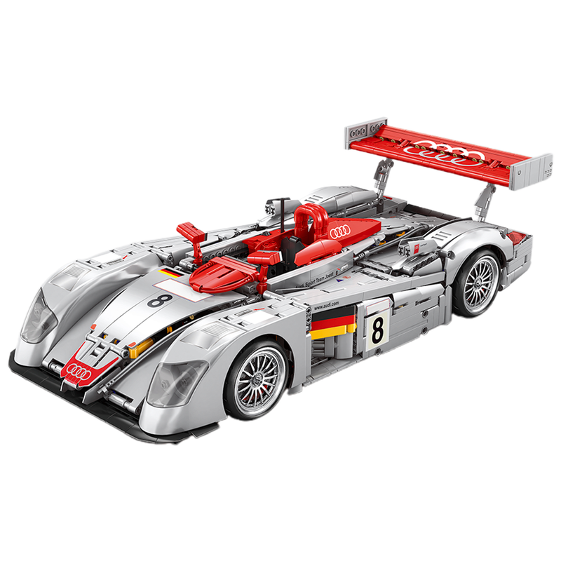Audi R8 LMP 2000 RC Car 2425pcs-0