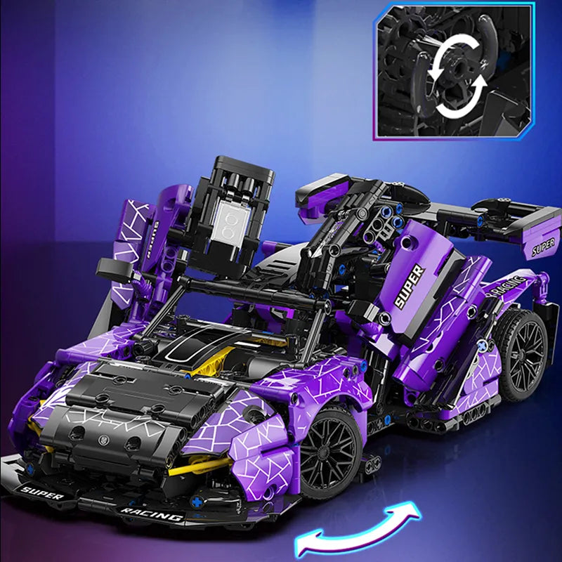 Electric Purple Master of Monaco 1226pcs-2