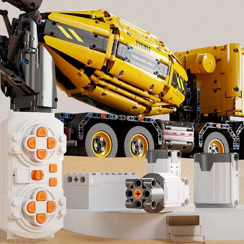 Remote Controlled Cement Mixer 3387pcs-2